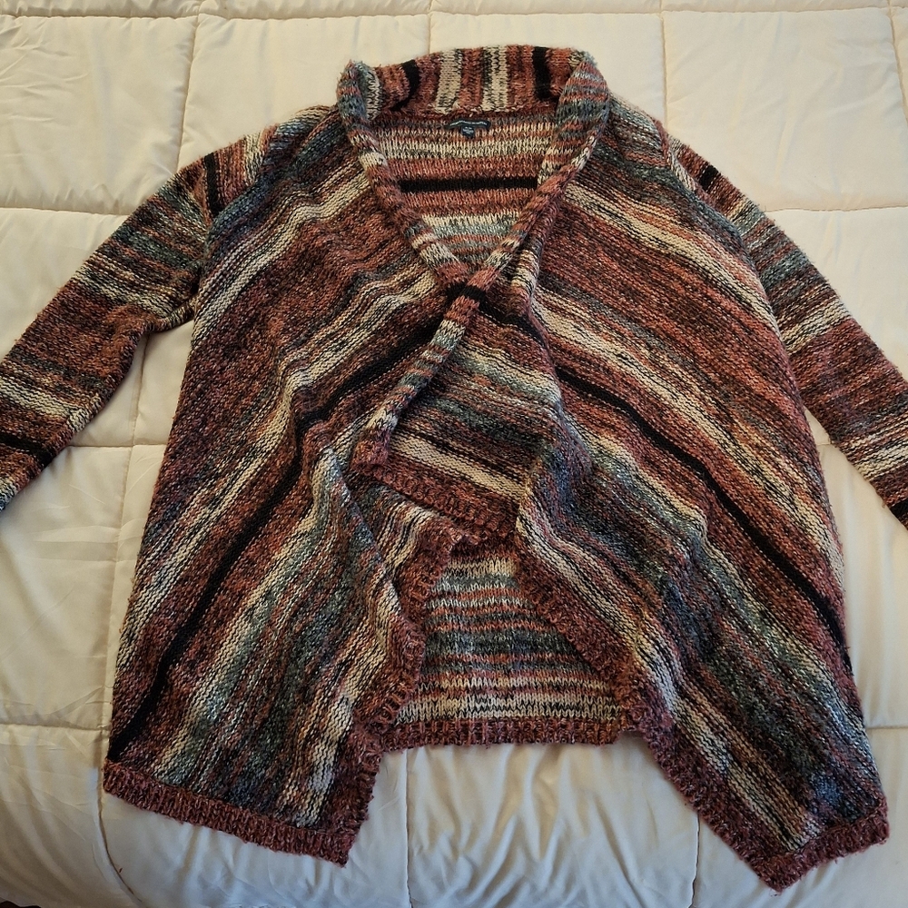American Eagle Striped Multicolor Women's Sweater